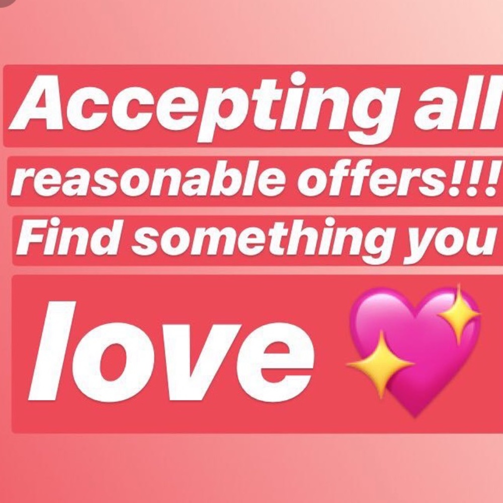 Yes only accepting reasonable offers